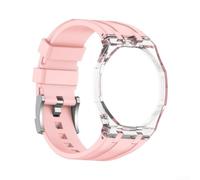 Soft Silicone Replacement Band for Swatch Mod 20mm(Pink 12)
