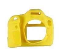 Soft Silicone Rubber Camera Protective Body Cover Case Skin, For Canon 6D Camera Bag black/Camouflage/Red/yellow(Yellow)
