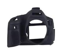 Soft Silicone Rubber Camera Protective Body Cover Case Skin, For Canon 6D Camera Bag black/Camouflage/Red/yellow(Black)
