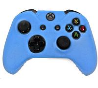 Soft Silicone Rubber Grip Controller Protecting Cover Case For Xbox One(Blue)