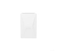 Soft Silicone Shell for Starlink for Gen 3 Dish - for impact Resistant Dustproof Protector with Hanging Hole for RV Travel Use - Non-Slip Grip 24.45 Inch(white)