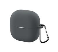 Soft Silicone Shock-Absorbing Headphone Earphone Cover Accessories with Keychain Case for Huawei FreeClip2-Color#1