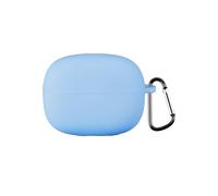 Soft Silicone Shock-Absorbing Headphone Earphone Cover Accessories with Keychain Case for Redmi Buds 8 Pro-Color#8