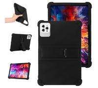 Soft Silicone Shockproof Case Kids with Kickstand for Aiprotable K10 10 inch/Odea A10/ZOFYWNAS A10 10 inch/Lville LVEC10 Android 14 10.1 inch/UGRIHACH UG-C10/DEERTiME E15 Android 14 Tablet (Black)