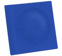 Soft Silicone Skin Shield Protective Case Cover for iPod Shuffle 4th Gen 4G 6th 7th Generation (Dark Blue)