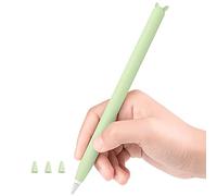 Soft Silicone Sleeve Apple Pencil Case for Apple Pencil 1st Generation, iPad Touch Screen Pen Protective Nib Cover Accessories for iPad Pro 9.7"/10.5"/12.9" ,Green