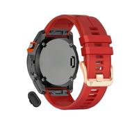 Soft Silicone Sports Strap Compatible with Garmin Fenix 7S/6S/5S, Epix Pro 42 mm, Descent Mk3/Mk2s & All 20 mm QuickFit Watches, 20mm, Titanium, Agate