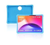 Soft Silicone Stand Case Compatible with TCL TAB A1 Plus 9445X 12.2'' 2026 Tablet, Shockproof Protective Cover with Pencil Holder for Kids(Sky Blue)