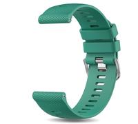 Soft Silicone Strap for Huawei GT5/ Huawei GT4 41mm, 18mm Adjustable Replacement Watch Band Sport Wristband (Green)