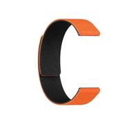 Soft Silicone Strap Suitable Fit For Huawei Watch GT6 GT5 GT4 46mm(Orange black,22mm)