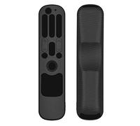 Soft Silicone TV Remote Control Protective Case Prevent Slip Full Wrap Cover for MR21GC MR21N MR21GA (Black)