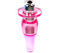 Soft Silicone Vibrating Butt Plug - Beginner-Friendly Anal Toy with Removable Bullet, Flared Base, Water-Resistant