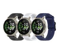 Soft Silicone Watch Band Compatible with COROS PACE 4/PACE 3/PACE Pro/APEX 2 Pro/APEX Pro/APEX 46mm，22mm Quick Release Sport Replacement Strap Fit for Amazfit Bip 6/Bip 5/Active Max/Balance 2 ,3pcs (G