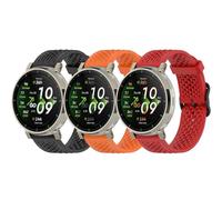 Soft Silicone Watch Band Compatible with COROS PACE 4/PACE 3/PACE Pro/APEX 2 Pro/APEX Pro/APEX 46mm，22mm Quick Release Sport Replacement Strap Fit for Amazfit Bip 6/Bip 5/Active Max/Balance 2 ,3pcs (E