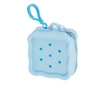 Soft Silicone Zipper Coin Purse Lovely Hole Design Miniature Wallet Children's Storage Pouches Organizers for Kids Girls Soft Silicone Card Holder