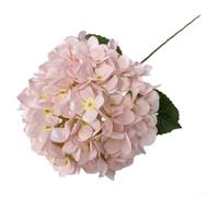 Soft Silk Hydrangea for stem 27cm Realistic Petals Soft Silk(Pink)