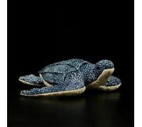Soft Simulation Green Turtle Plush Toy Lifelike Tortoise Plush Model Stuffed Ocean Animals Doll For Kids Gifts 30cm Leatherback Turtle