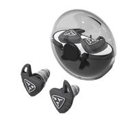 Soft Sleep Earplugs, Sleep Ear Plug, 6.5cm Ear Protector with Aluminum Carabiner, Hearing Protection with Flange Design, Reusable Earplug, Noise Reduction for Flights and Motorcycle