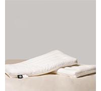Soft Sleeping Pillow Cotton Fluffy Pillow Cervical Support Ultra Thin Low Pillow