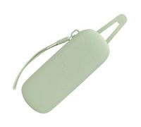Soft Slip-In Glasses Case - Portable Cards PIELLE CARDS Case | Sunglasses Cases | Lightweight Glasses Case | Soft Silicone Sunglasses Holder with Strap | Cases of, Light Green, Fare riferimento alla