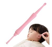 Soft Small Baby Ear Pick, Double Head Ear Wax Remover PP Soft Safe Baby Ear Pick Ear Pick Earwax Removal Tools for Kids Adults