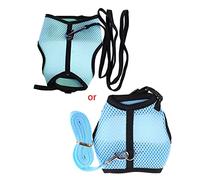 Soft Small Pet Mesh Leash Harness Vest Adjustable Comfortable Walking Training For Chinchilla Hamster Hamster Accessories For Cages Kaytee