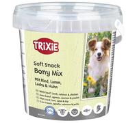 Trixie Dog Treats Soft Snack Bony Mix, Training Rewards, No Added Sugar, 500 g