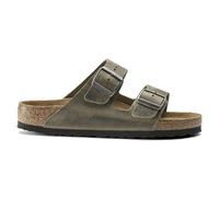 Soft sole footbed mules for kids Birkenstock Arizona Vert 38
