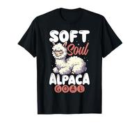 Soft Soul Alpaca Goal Cute Chill Animal T-Shirt