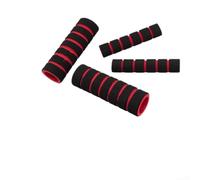 Soft Sponge Bike Grips 110mm Non-Slip Comfort Fit | Closed-cell sponge material, weather resistant texture, maintains shape in rain, non-slip grip, durable build