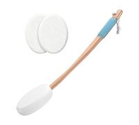 Soft Sponge Combination - Back Moisturizer Applicator, Shower Brush Tool, Lotion Cream Applicator | Apply Sunscreen Tanner Moisturizer Home Spa Shower Daily Routine Easy Reach Back Care