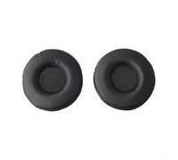 Soft Sponge Ear Muffs Covers Designed To Improve Bass Performance For 50mm 55mm 60mm 65mm 70mm 75mm 80mm 85mm 90mm Circular Headsets Black(80MM)
