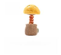 Soft Squeaky Vegetable Chew Toy | Design: Mushroom