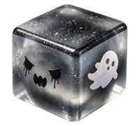 Soft Squeeze Dough Pinch for Teens & Adults Stress Relieving(B) | Halloween Ghost Squeeze Toys Multi-Purpose Gothic for CUBE Stress Balls Squeeze Toys Portable Sensory Decompression Toy