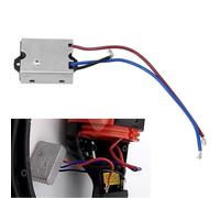 Soft Start Module for Electric Tools - 125/250V, 24A, 50/60 Hz, Brushed Motor Compatible, Compact Black-Silver Design, UL-Listed Life 50,000 Cycles