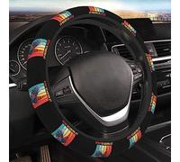 Soft Steering Wheel Protector 38Cm Vintage Stop Staring At My Cock Car Steering Wheel Cover Anti-Slip Wheel Sleeve Protector For Car, Truck, Auto