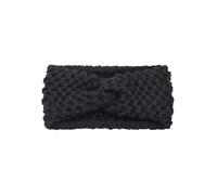 Soft Stretchable Ear Warmer Headband Crochet Knitted Winter Warm Headwrap For Women Thermal Makeup Skincare(1 Black)