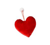 Soft Stuffed Heart Pendant Valentine's Day Decoration Red Heart Shape Hanging Ornament for Wedding Proposal Anniversary Valentine's Gift