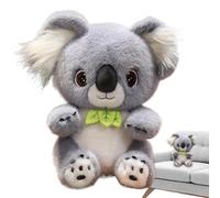 Soft Stuffed Koala Animal - 17.72in Velvet Doll, Gray Padded Cuddly Toys, Huggables Nursery Playroom Companion | Bedtime Comfort, Long Distance Car Travel, Classroom Reading Corners