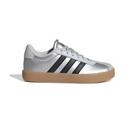 Soft suede kids' trainers adidas VL Court 3.0 Argenté 36