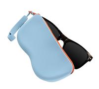 Soft Sunglasses Case,Glasses Dust Bag | Hangable Storage Pouch Silicone Sunglasses Holder for Home School Gym Daily Swim Outdoor Backpacks Car Workplace Camping, Blue, Refer to description