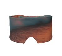 Soft Sunset at The Beach Print Eyes Cover with Adjustable Strap for Sleeper Night Sleeping Work Nap and Yoga