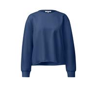 Soft Sweatshirt with Printed Detail, Relaxed Fit Women's s.Oliver Bleu 32