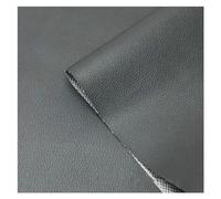 Soft Synthetic Leather Fabric, Interior Decoration Leather,Sold By Size,1Yard 39.4x63inch,0.8mm Thick,Marine Vinyl Leather Fabric,Leather for Clothing,Bag(Dark Grey,1.6X6m)