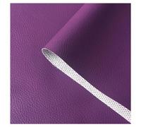 Soft Synthetic Leather Fabric, Interior Decoration,Sold by Size,1Yard 39.4x63inch,0.6mm Thick,Marine Vinyl,for Clothing(Dark Purple,1.6X7m)