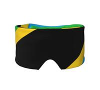 Soft Tanzania Flag Print Eyes Cover with Adjustable Strap for Sleeper Night Sleeping Work Nap and Yoga