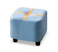 Soft Technology Cloth Low Stool - 3-Pack Household Shoe Changing Stool for Entrance & Living Room - Compact Portable Small Stool for Easy Storage and Comfort