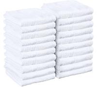 SOFT TEXTILES White Spa Towels for Facials - Salon Towels/Hand Towels Bulk/Facial Towels for Estheticians Soft/Toallas para Salon De Belleza / 16 x 27 Inches/Pack of 12