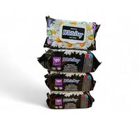 Soft, Thick and resistant hygienic wet wipes for skin 4 x 120 Pack, Chamomile Scent Cleans softens and moisturizes the skin, alcohol and parben free