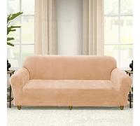 Soft Thick Plush Sofa Covers - New Non-Slip Couch Cover 1 2 3 4 Seater Couch Covers, Washable Fluffy Covers Corner Sofa Slipcover L Shape Furniture Protector For Living Room(2 Seats (140-170cm),6#)